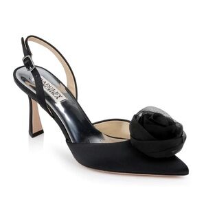 NWT Badgley Mischka Women's Carlise black heels 6.5